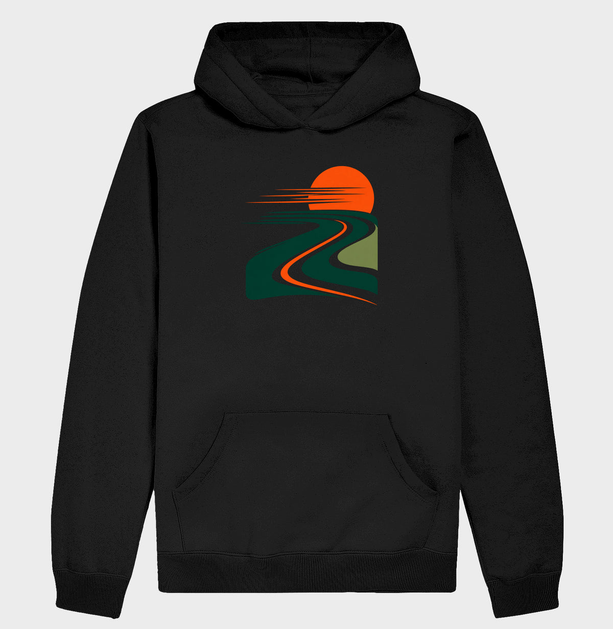 Hoodie Moletom - Pulso do Percurso