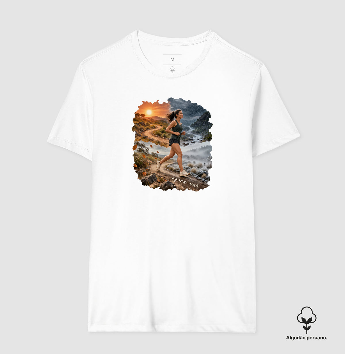 Camiseta Algodão Peruano - Clima Perfeito