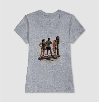 Camiseta Unissex - Semáforo Vermelho