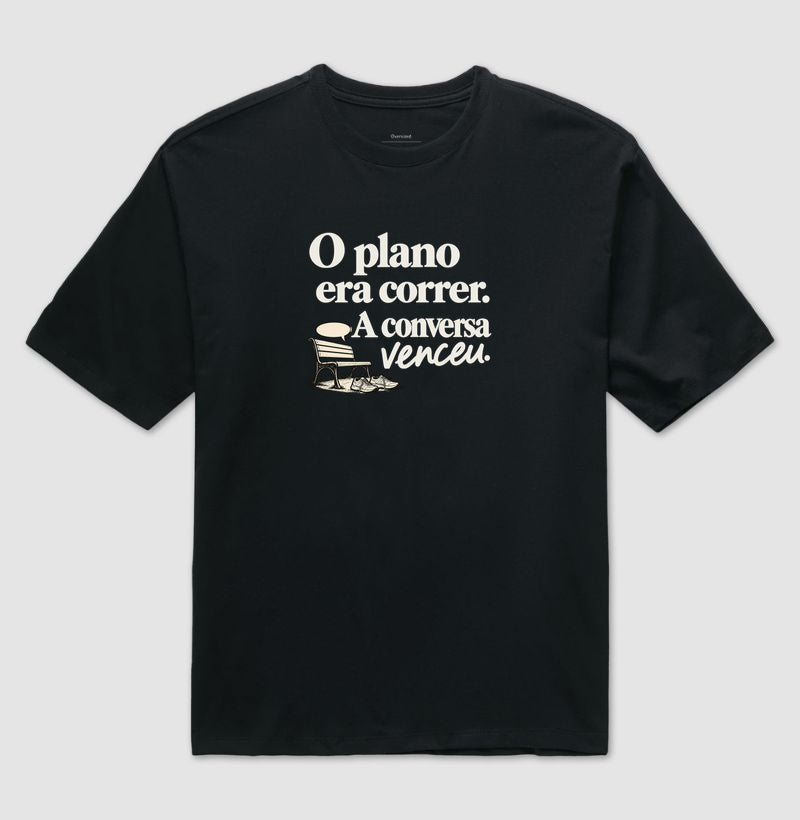 Camiseta Oversized - Planejamento Generoso