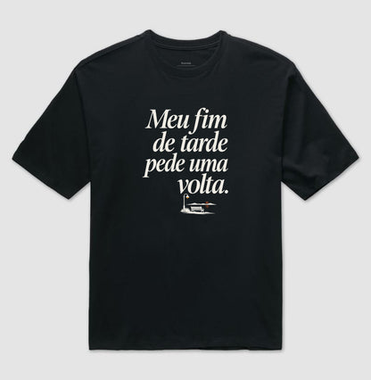 Camiseta Oversized - Noite de Esquina