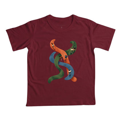 Camiseta Infantil - Rotas que se Cruzam