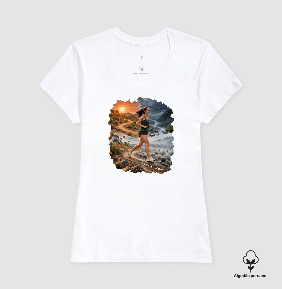 Camiseta Algodão Peruano - Clima Perfeito