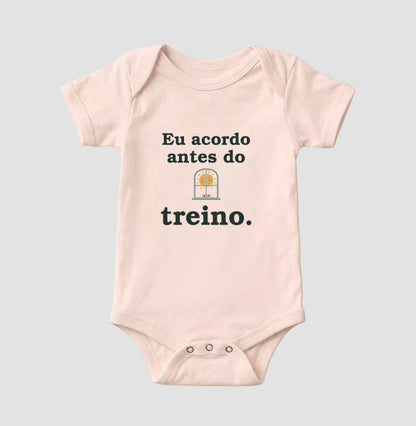Body Infantil - Despertador da Casa, Rosa Bebê