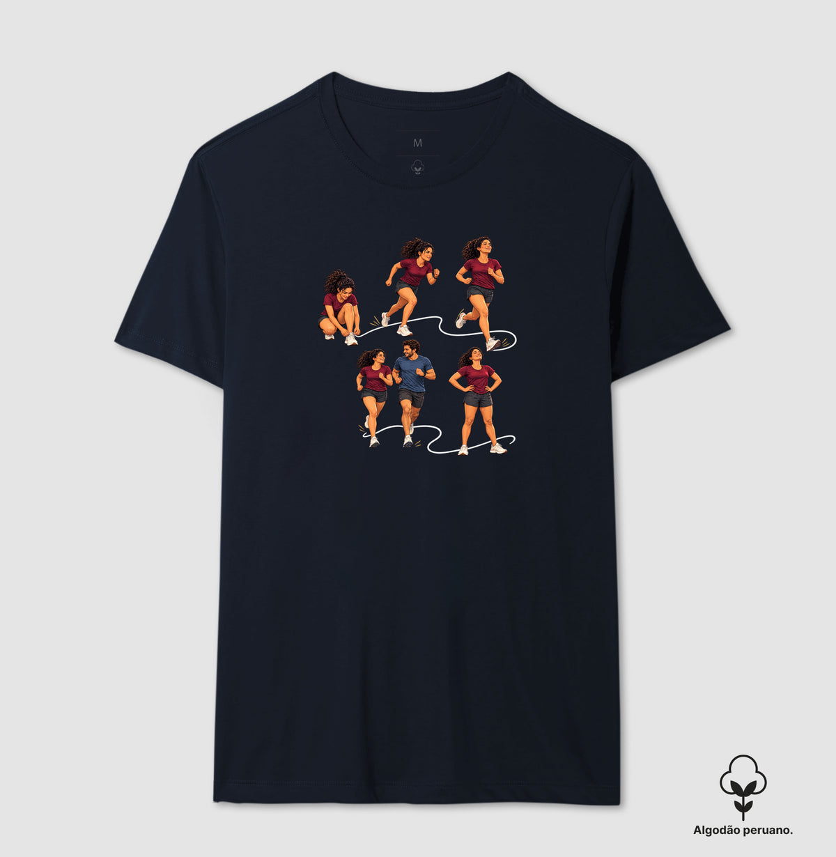 Camiseta Algodão Peruano - Primeiro 5K
