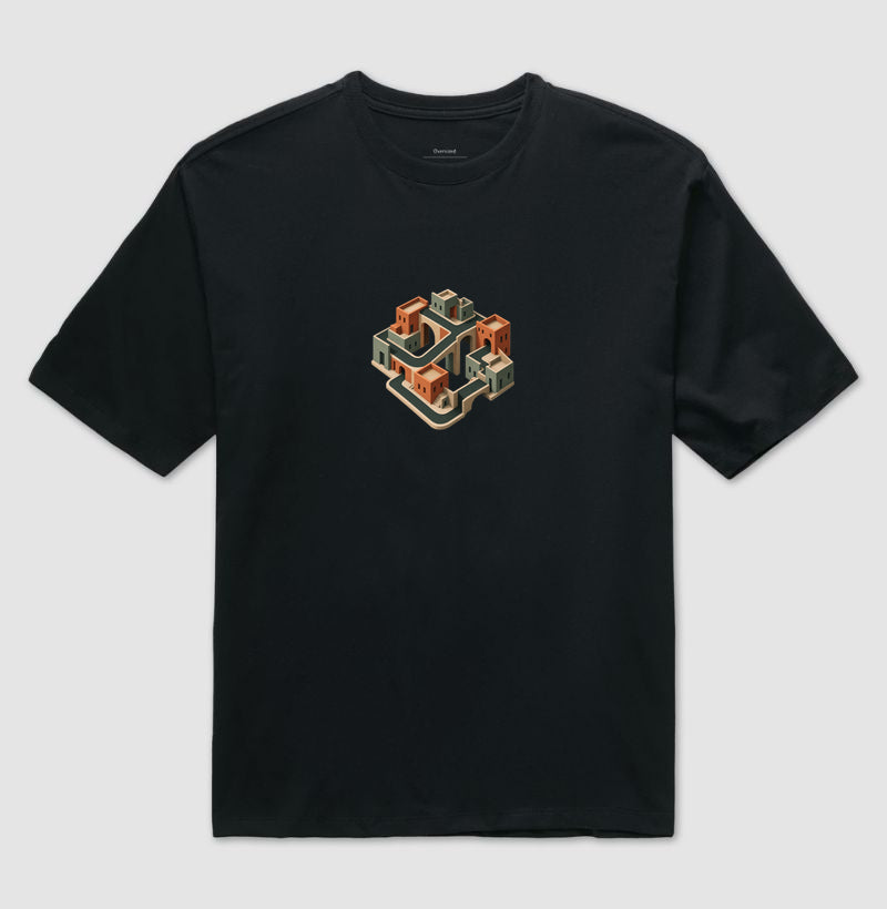 Camiseta Oversized - Quarteirão Infinito