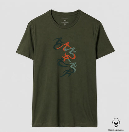 Camiseta Algodão Peruano - Movimento Contínuo