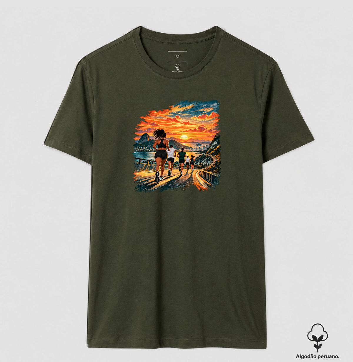 Camiseta Algodão Peruano - Última Luz