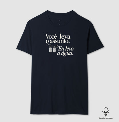 Camiseta Algodão Peruano - Dupla Combinada