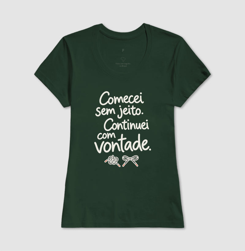 Camiseta Unissex - Outro Começo, Feminino, Verde