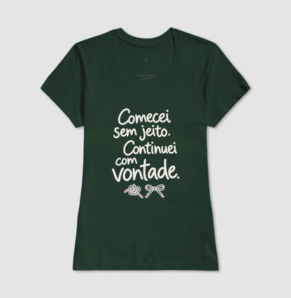 Camiseta Unissex - Outro Começo, Feminino, Verde