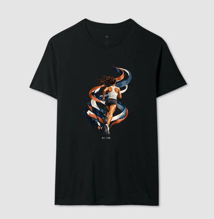 Camiseta Unissex - Dentro da Maratona, Masculino, Preta