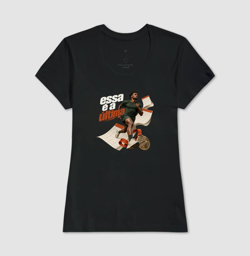 Camiseta Unissex - Inscrição Inevitável