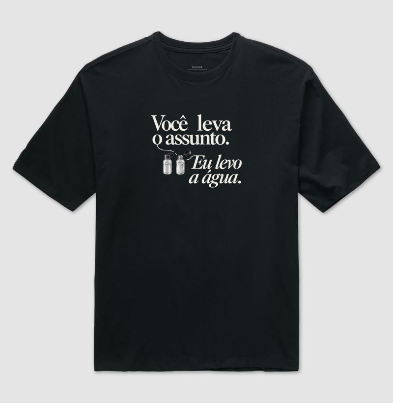 Camiseta Oversized - Dupla Combinada