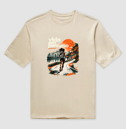 Camiseta Oversized - Vida em Percurso