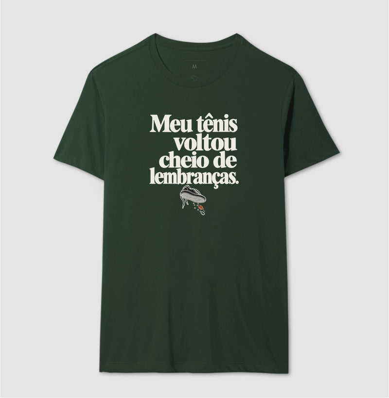 Camiseta Unissex - Areia de Brinde, Masculino, Verde