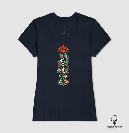 Camiseta Algodão Peruano - Totem do Corre