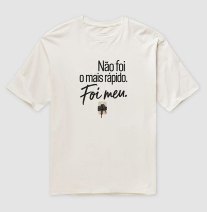 Camiseta Oversized - Orgulho sem Comparação, Off White