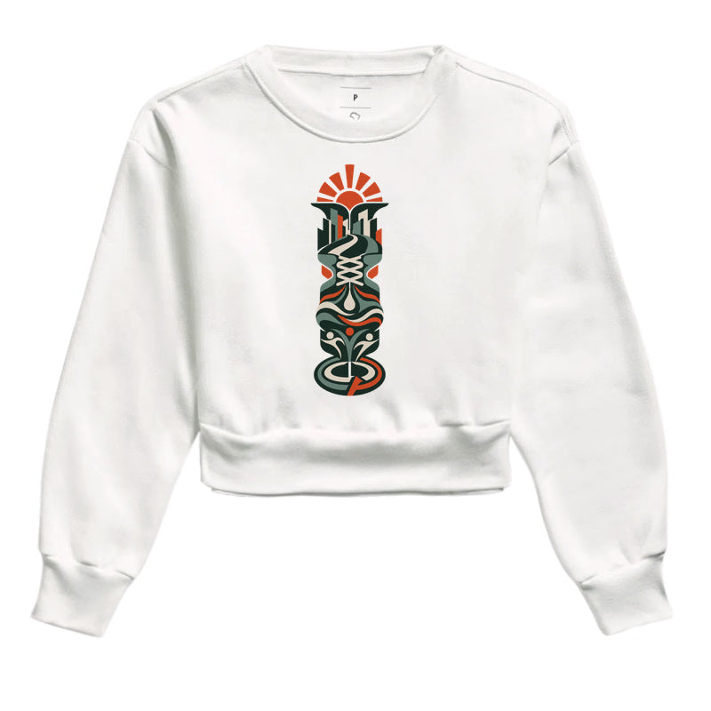 Moletom Cropped - Totem do Corre