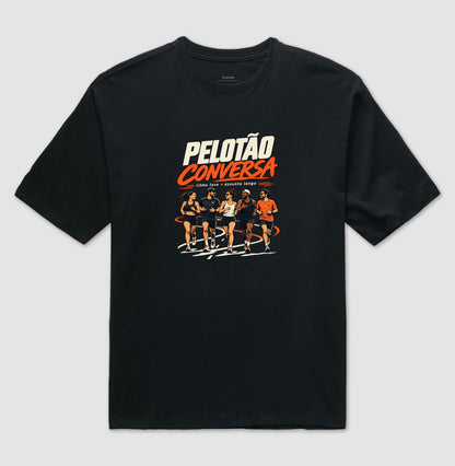 Camiseta Oversized - Pelotão Conversa