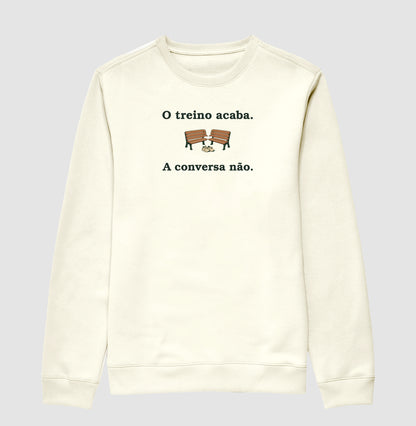 Suéter Moletom - Conversa Depois, Off White