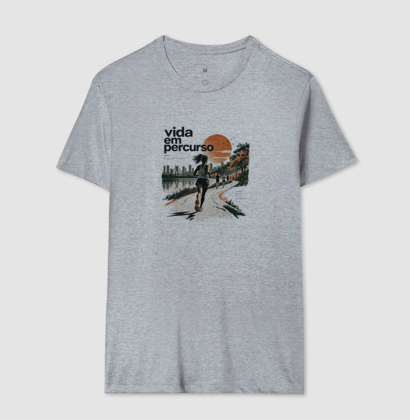 Camiseta Unissex - Vida em Percurso