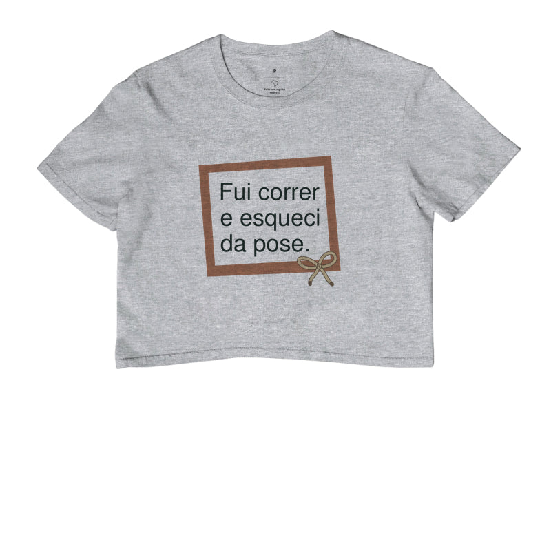 Cropped - Esqueci a Pose, Cinza
