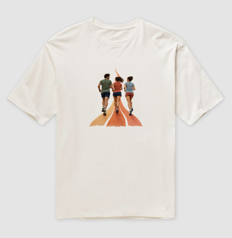 Camiseta Oversized - Último Quilômetro Juntos