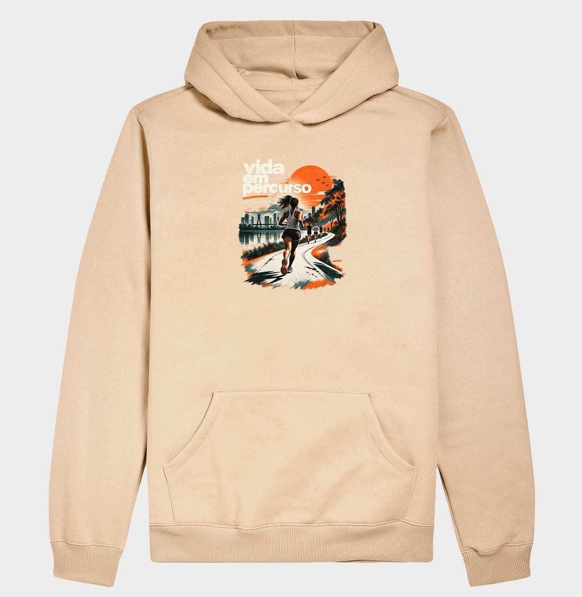 Hoodie Moletom - Vida em Percurso