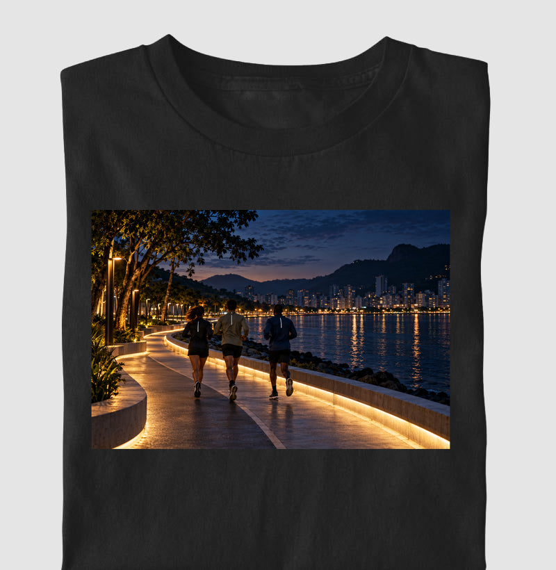 Camiseta Infantil - Noite Refletiva