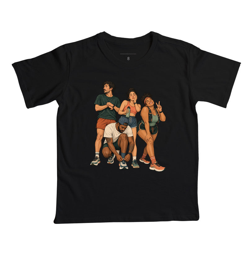 Camiseta Infantil - Foto Antes da Largada