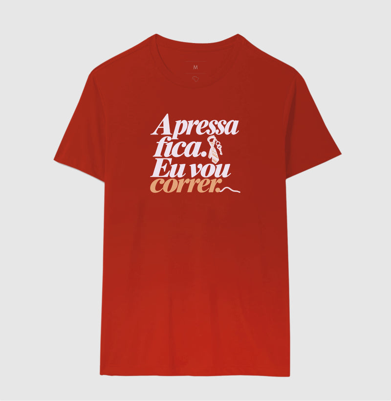 Camiseta Unissex - Pressa Pendurada