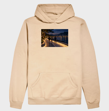 Hoodie Moletom - Noite Refletiva, Bege