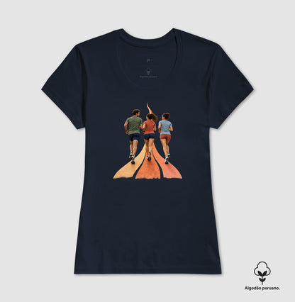 Camiseta Algodão Peruano - Último Quilômetro Juntos