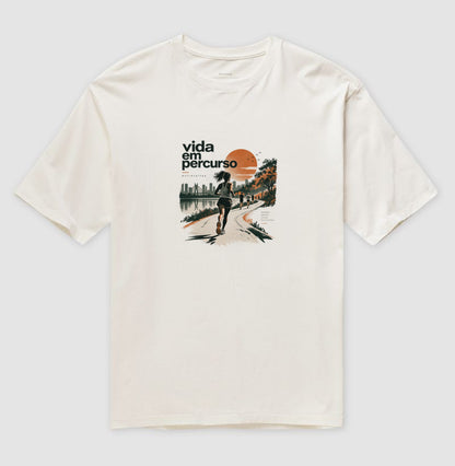 Camiseta Oversized - Vida em Percurso