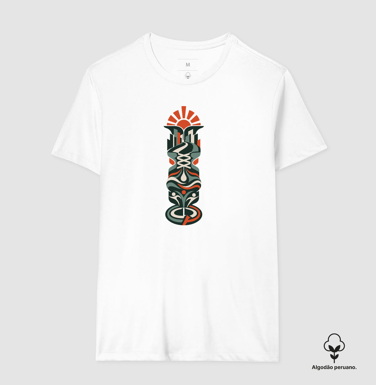 Camiseta Algodão Peruano - Totem do Corre