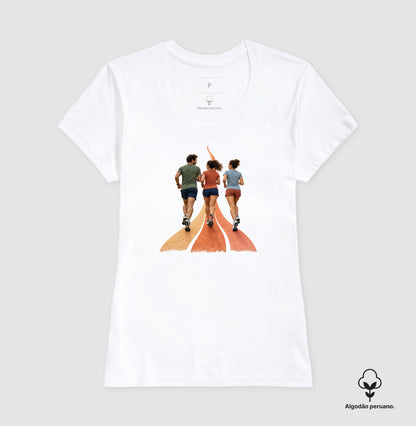 Camiseta Algodão Peruano - Último Quilômetro Juntos
