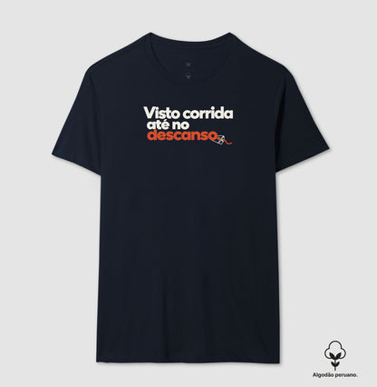 Camiseta Algodão Peruano - Corrida no Guarda-Roupa