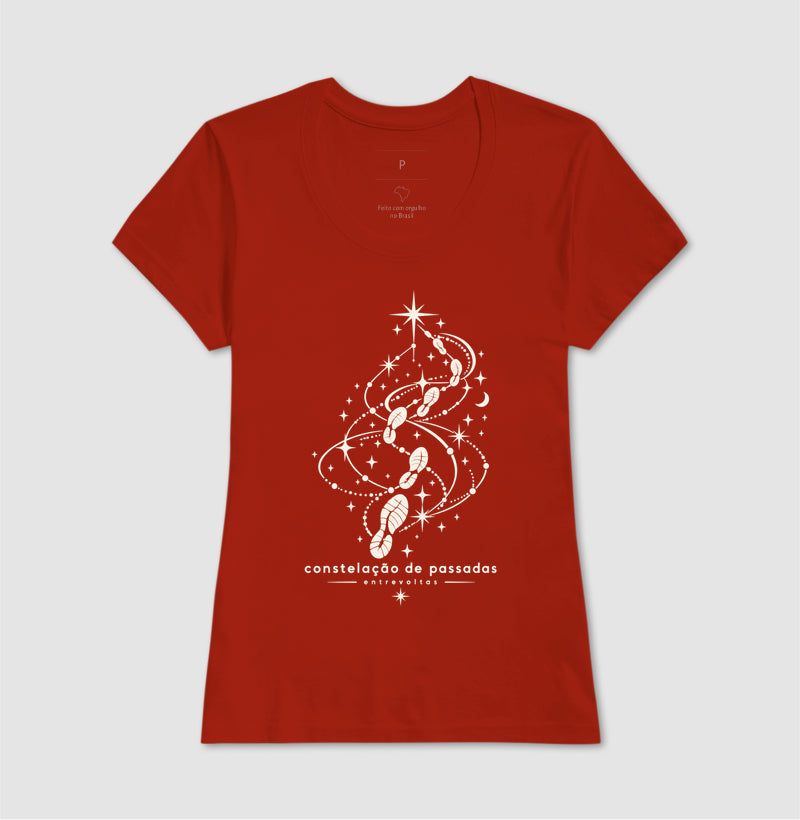 Camiseta Unissex - Constelação de Passos