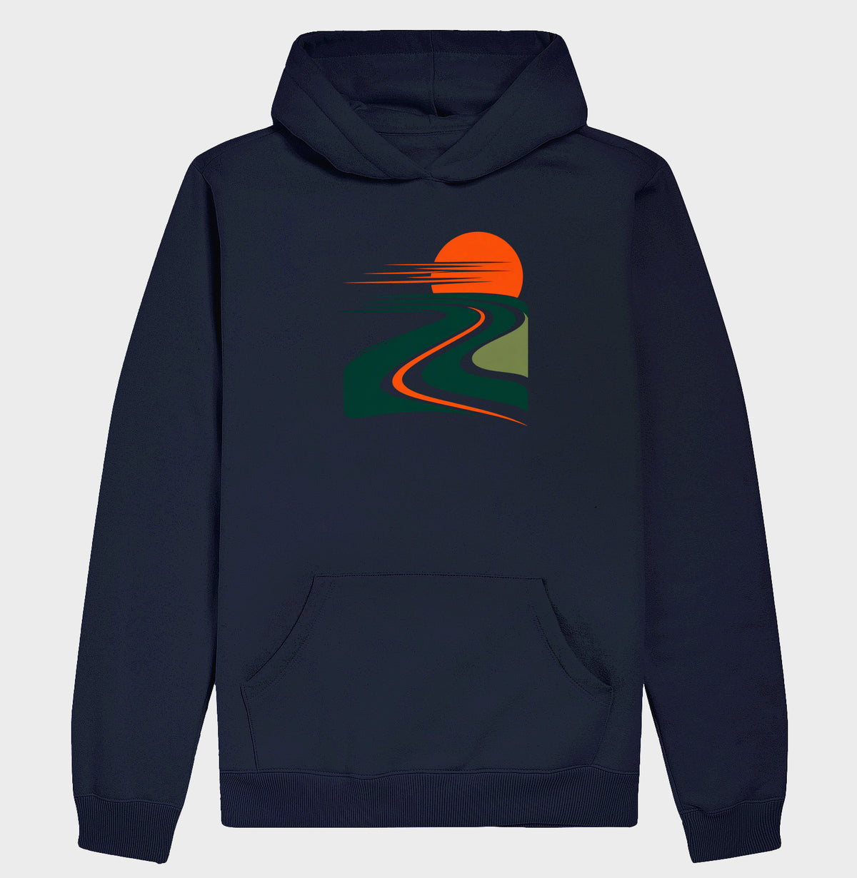 Hoodie Moletom - Pulso do Percurso