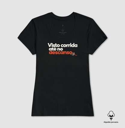 Camiseta Algodão Peruano - Corrida no Guarda-Roupa