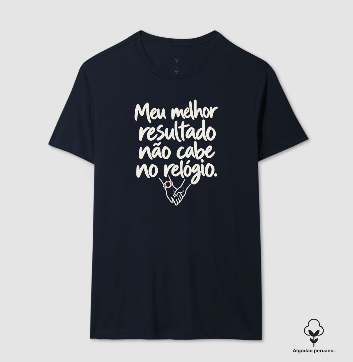 Camiseta Algodão Peruano - História Sem Número, Masculino, Marinho