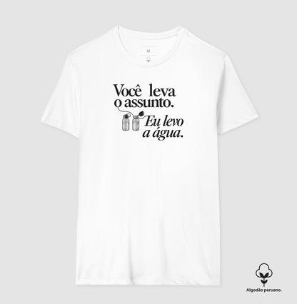 Camiseta Algodão Peruano - Dupla Combinada