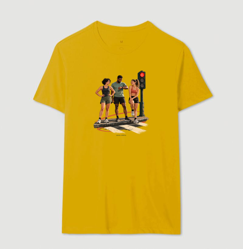 Camiseta Unissex - Semáforo Vermelho