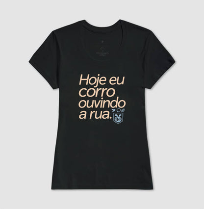 Camiseta Unissex - Música Guardada, Feminino, Preta