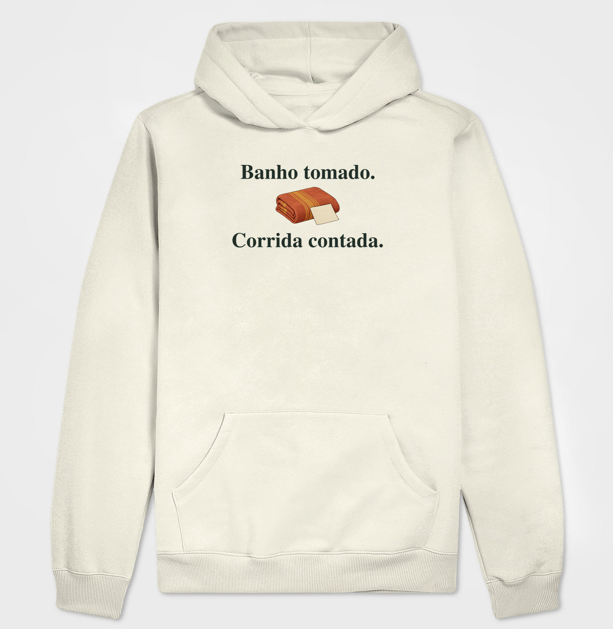 Moletom com Capuz - História Contada, Off White