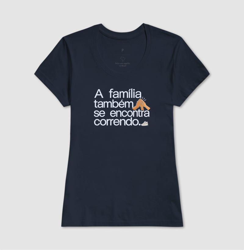 Camiseta Unissex - Família na Calçada