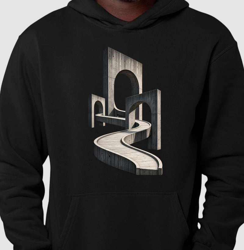 Hoodie Moletom - Horizonte de Concreto