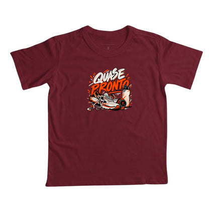Camiseta Infantil - Cinco Minutos Para Sair