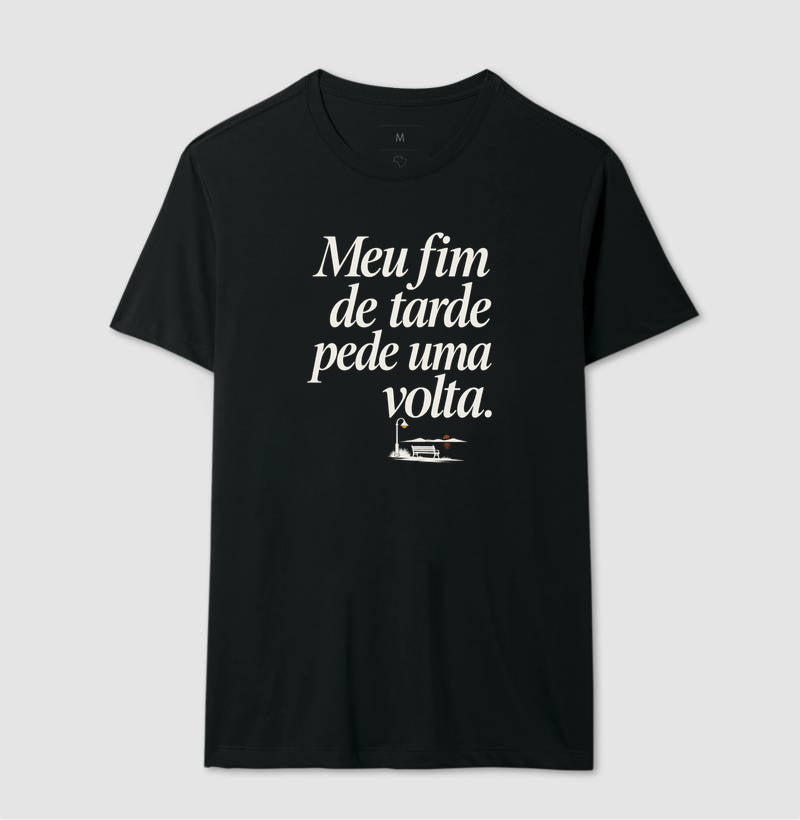 Camiseta Unissex - Noite de Esquina, Masculino, Preta
